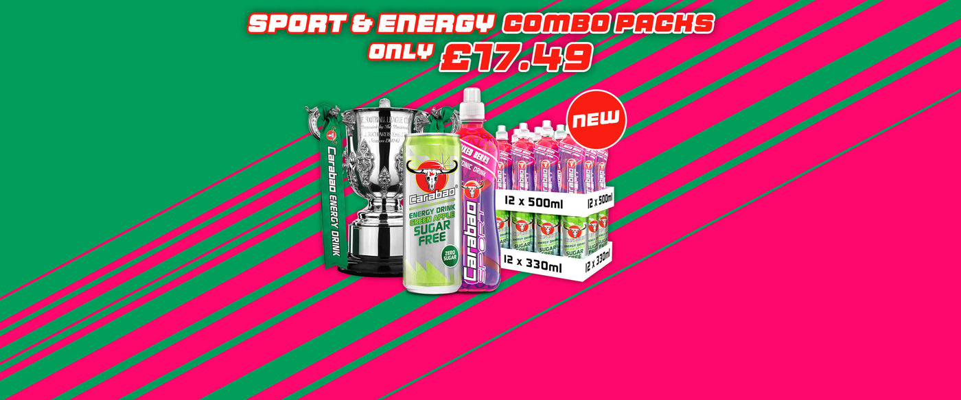 Carabao SPORT & Energy Combo Packs only £17.49