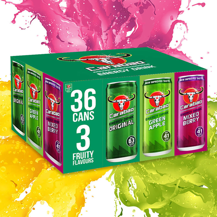 Carabao Energy Drink Classic Pack (36 x 330ml)