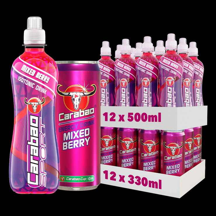 Carabao SPORT & Energy Drink Combo Pack (24 x Pack)