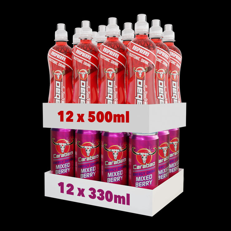 Carabao SPORT & Energy Drink Combo Pack (24 x Pack)