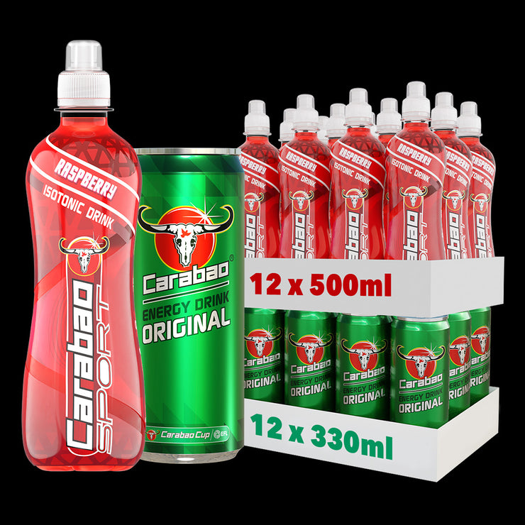 Carabao SPORT & Energy Drink Combo Pack (24 x Pack)