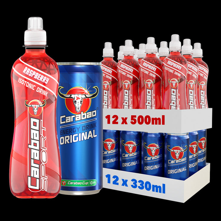 Carabao SPORT & Energy Drink Combo Pack (24 x Pack)