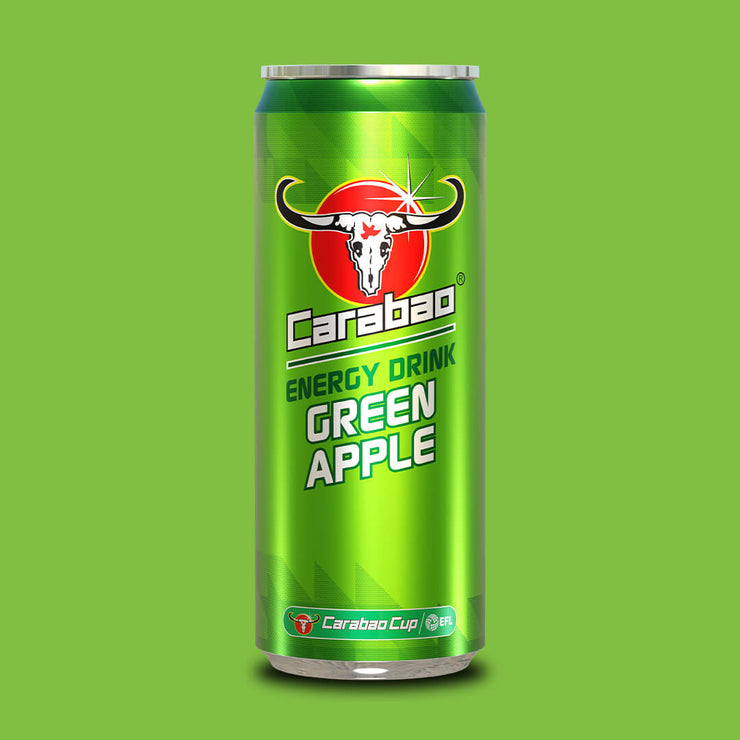 Carabao Energy Drink Green Apple (330ml Can)