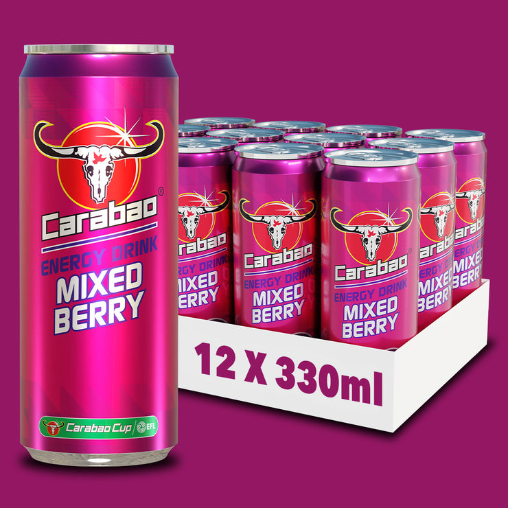 Carabao Energy Drink Flavour Pack (60 x 330ml)