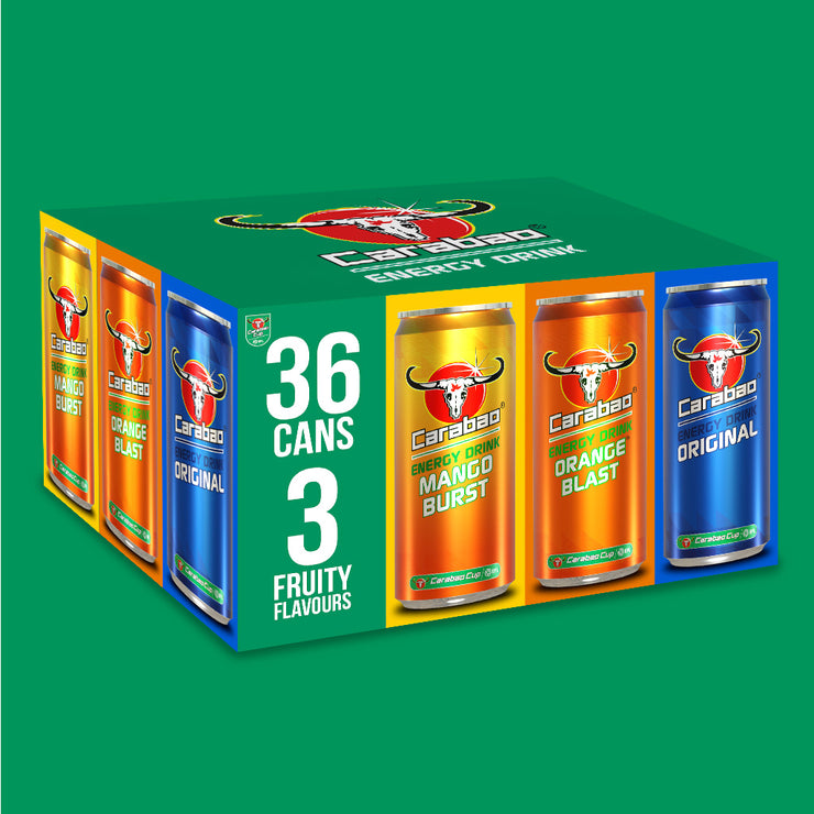 Carabao Energy Drink Sunshine Pack (36 x 330ml)
