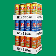 Carabao Energy Drink Sunshine Pack (36 x 330ml)