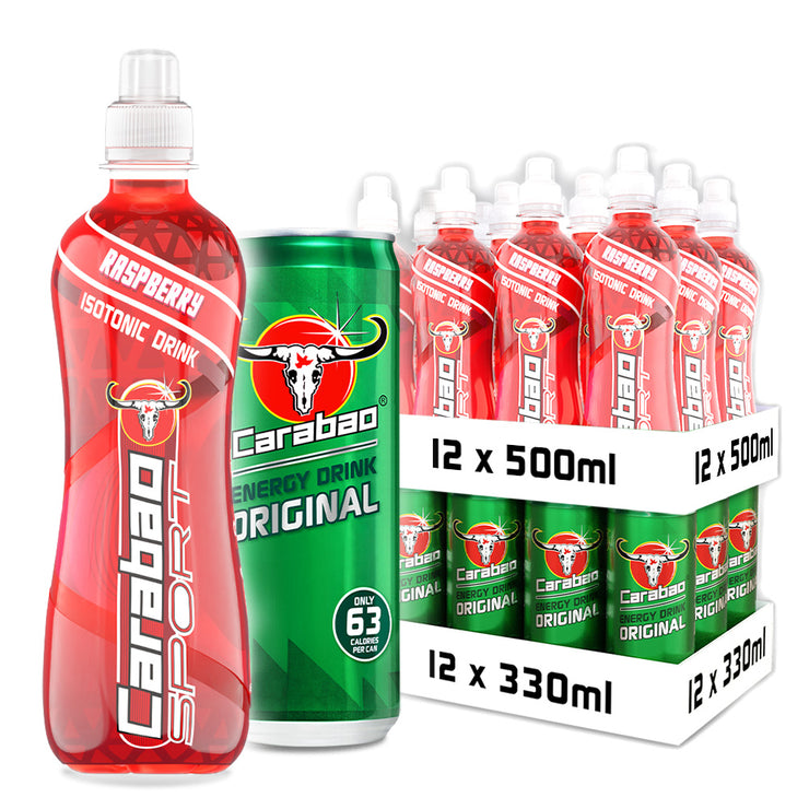 Carabao SPORT & Energy Drink Combo Pack (24 x Pack)