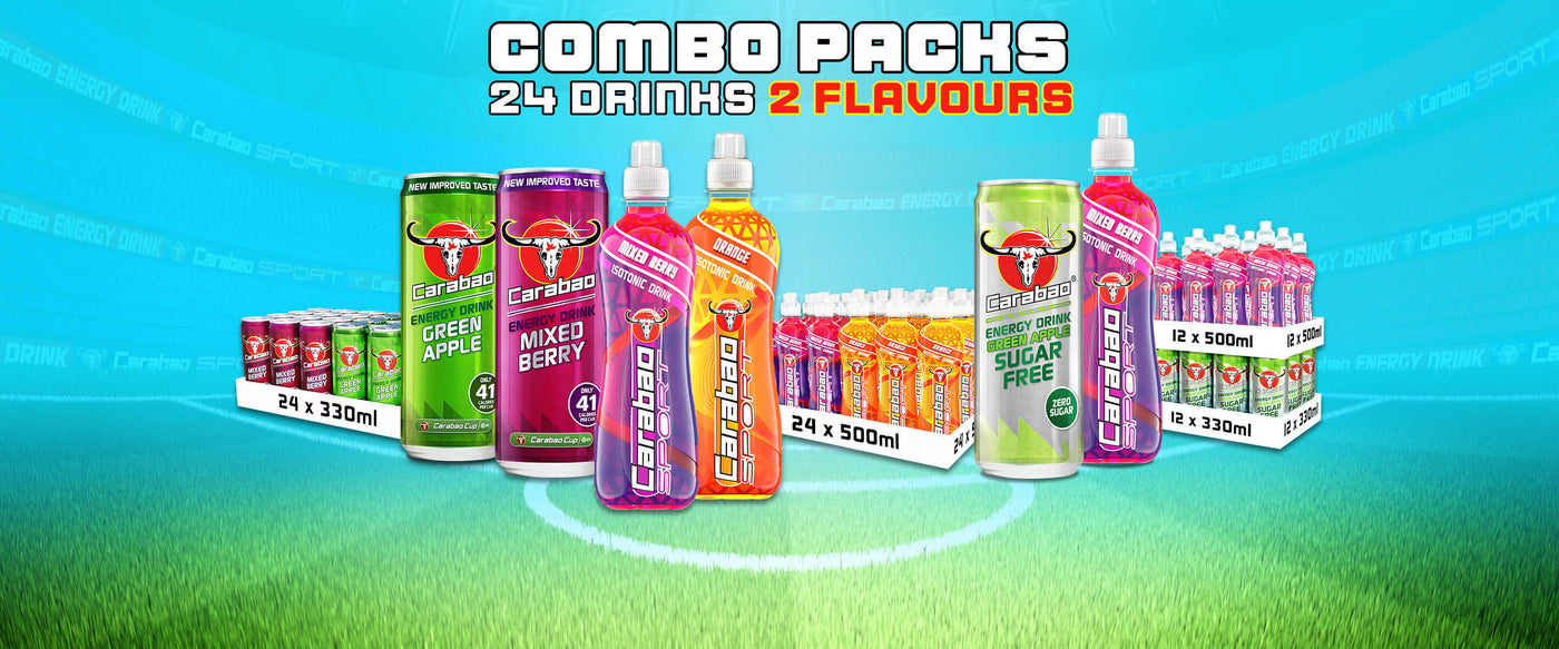 Carabao Energy & Sports Drinks Combo Packs Sale