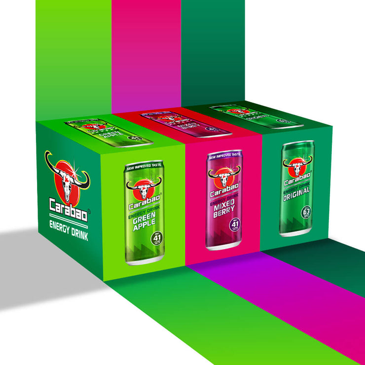 Carabao Energy Drink Triple Pack (36 x 330ml)