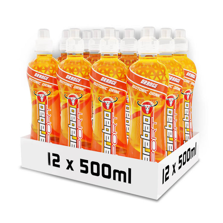 Carabao Sport & Energy Drink Orange/Mango Burst Combo Pack (24 x 500ml Bottle)