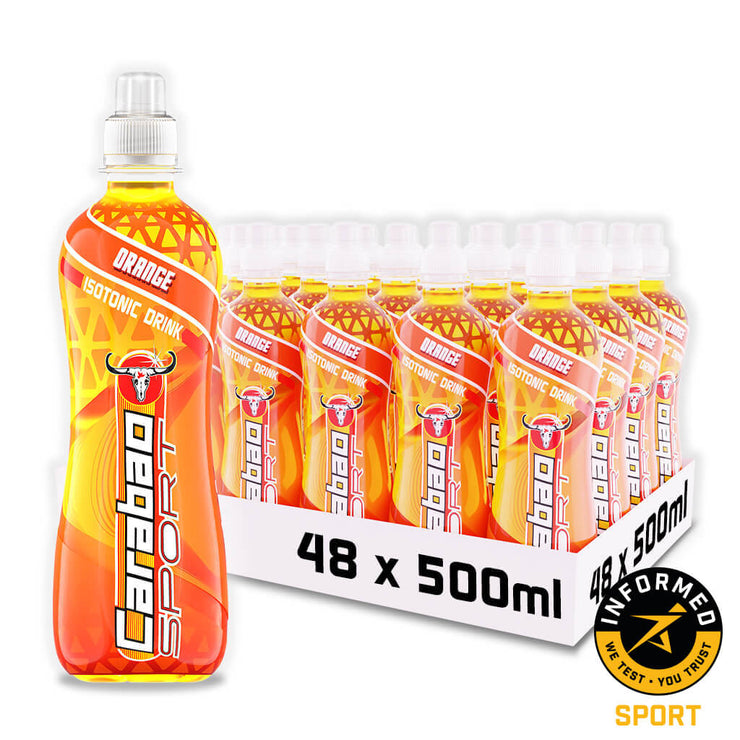 Carabao SPORT Isotonic Drink Orange (500ml Bottle)