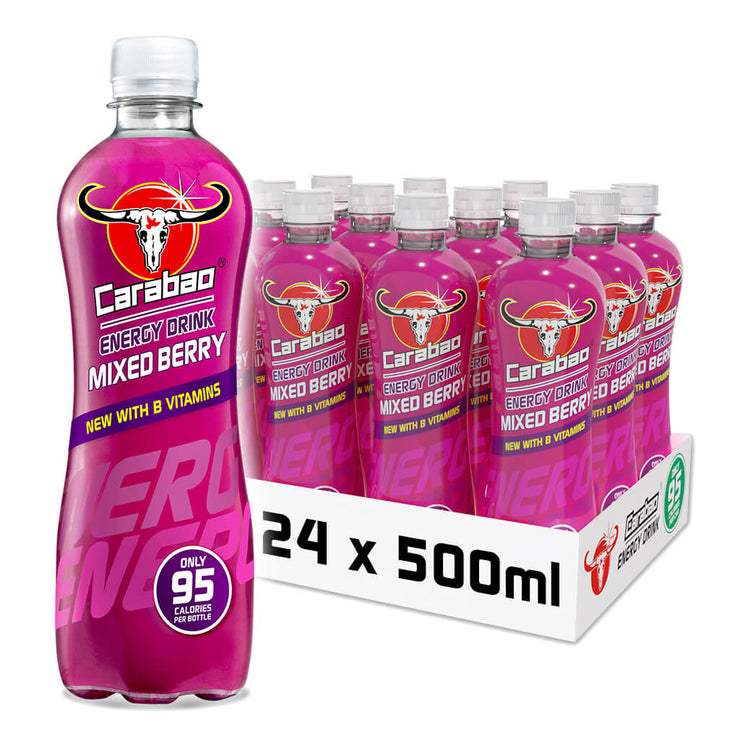 Carabao Energy Drink Bottle Combo Pack (24 x 500ml)
