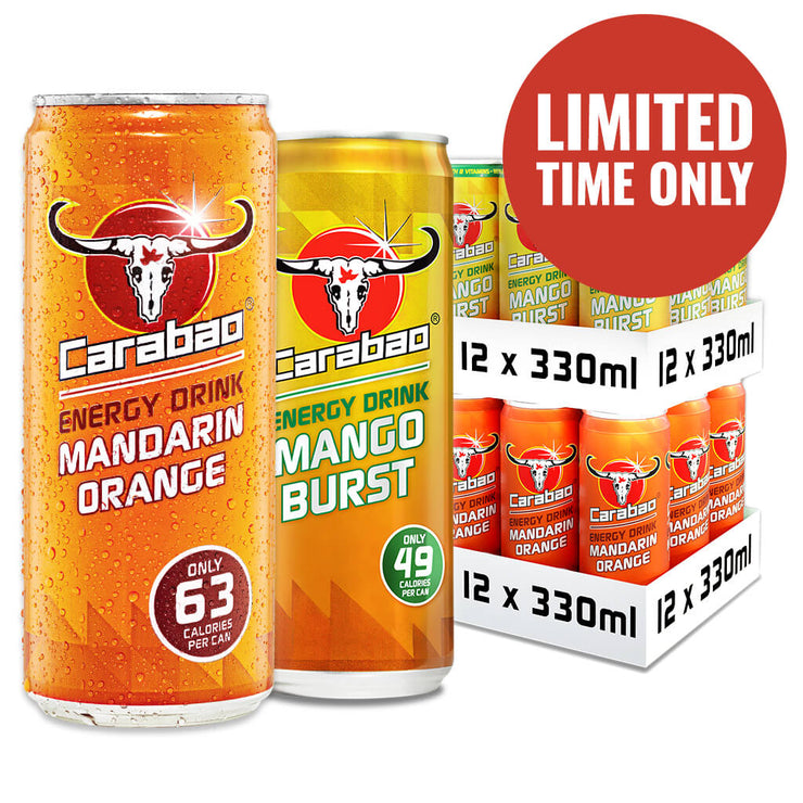Carabao Energy Drink Combo Pack (24 x 330ml)