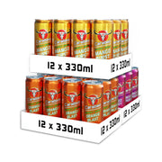 Carabao Energy Drink Tropical Pack (36 x 330ml)